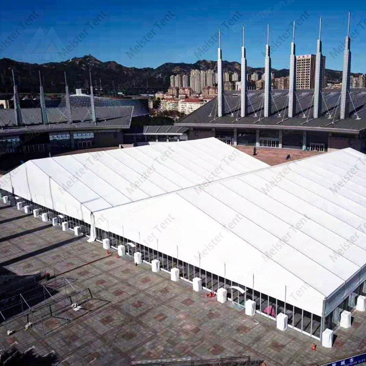 30x50m Heavy Duty Big PVC Warehouse Tent Structure For Industrial Storage
