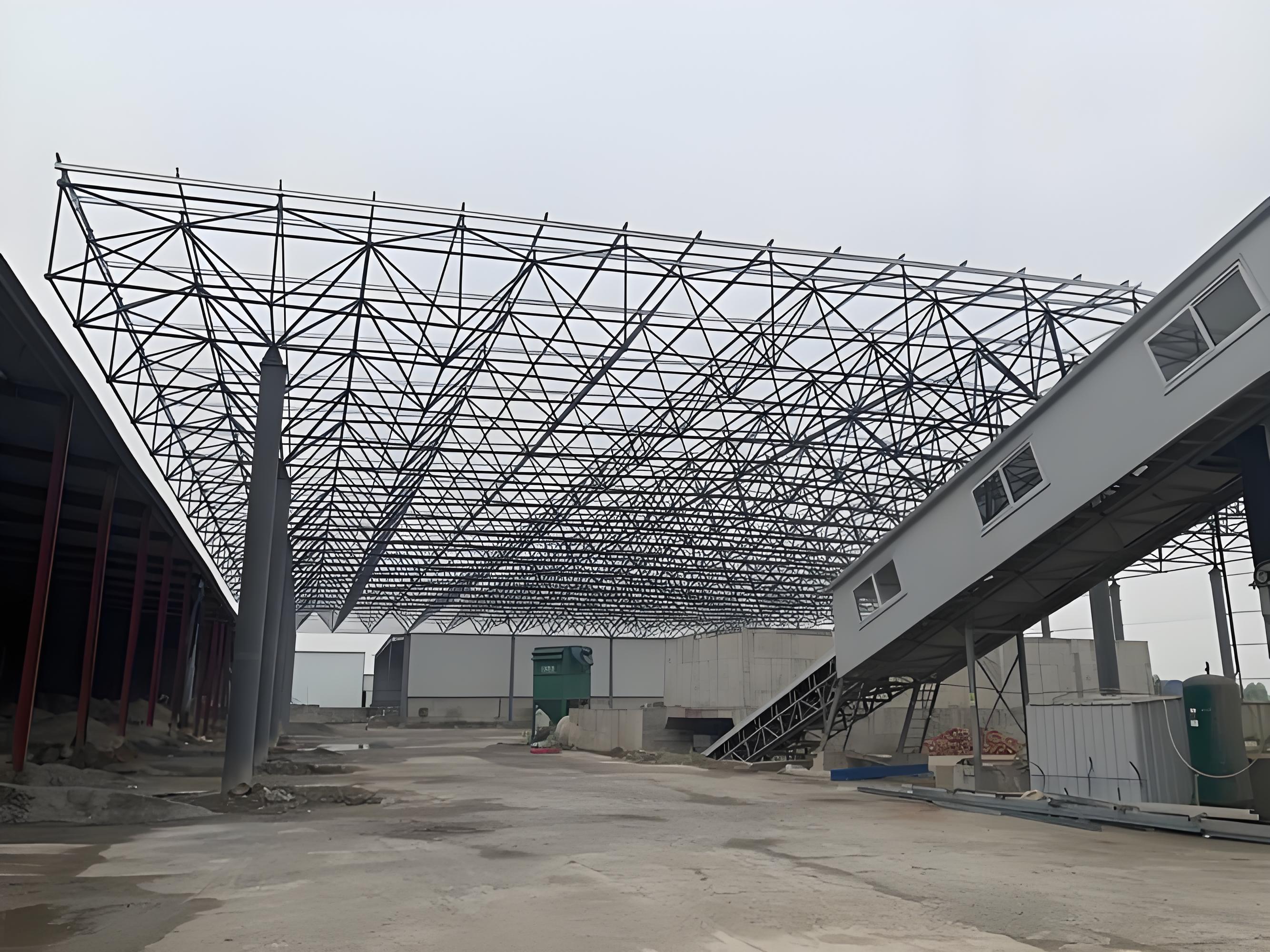 Modern Industrial Space Frame Workshop Space Frame Building Prefabricated Warehouse Factory Construction Design