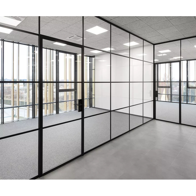 Raumteiler/trennwand Raumtrenner Raumtrenner Trennwand Buro Wall Partition Panel Cloison En Verre Glas Trennwand