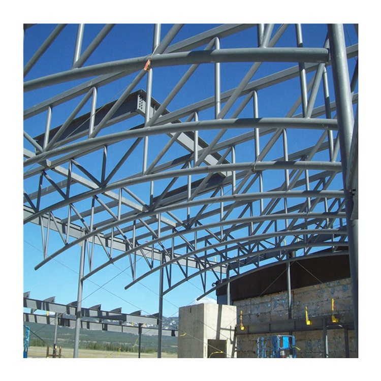 Light Gauge Steel Pipe Truss Structure Building Roofing for Metal Structure Construction