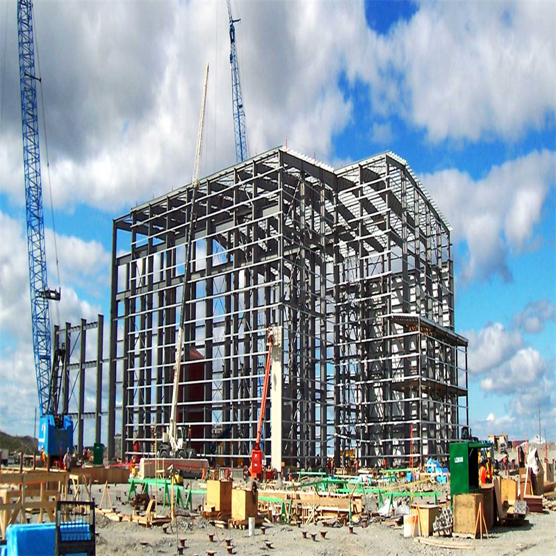 Manufacturer Factory Hotel Building High Rise Prefabricated Steel Structure Construction High Rise Building