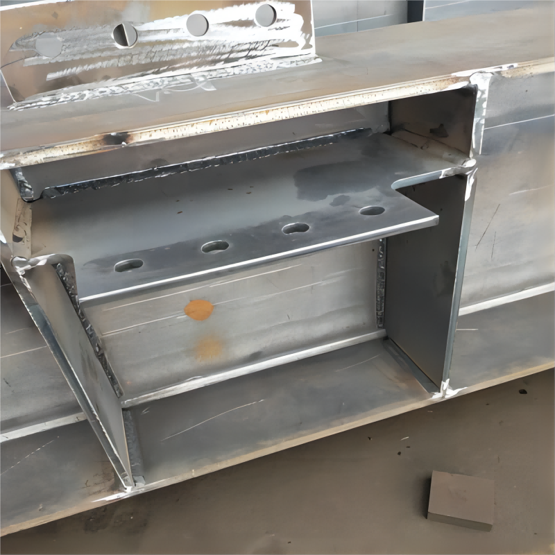 Custom Heavy-Duty Metal Steel Frame Welded Shelving Steel Structure Sheet Metal Manufacturing Sheet Metal Fabrication