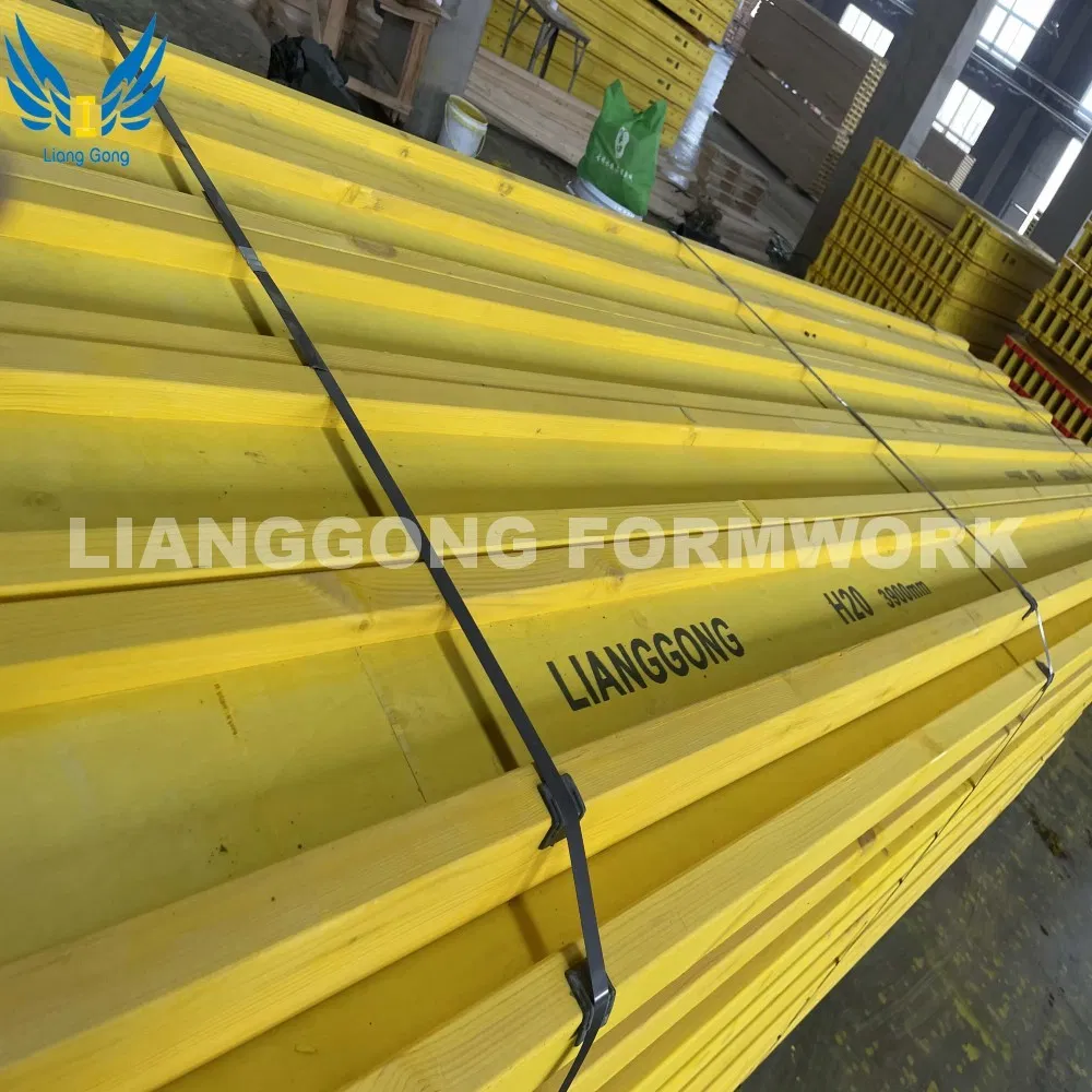 Lianggong Hot-Sale Solid H20 Timber Beam for Walls Slabs and Columns