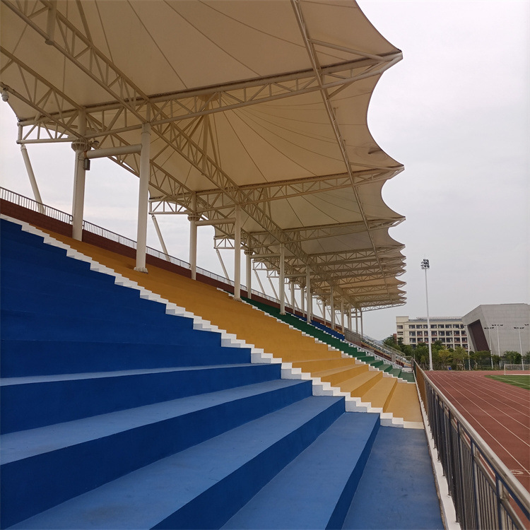 Fast Installation Prefabricated Steel Structure Stadium Building Round Pipe Trusses