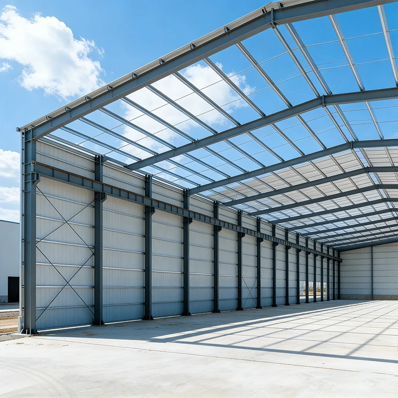 Steel Structure Fabrication Skylight Space Frame Gymnasium Building Coal Shed Airport Terminal Building Steel Space Frame