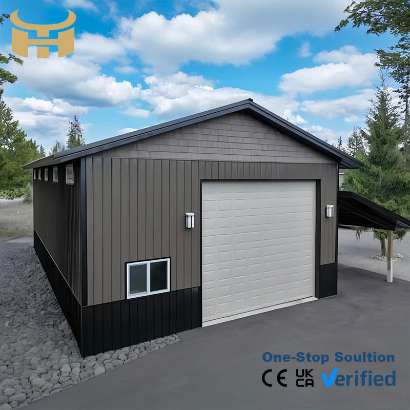 Modern Design High Quality Prefab Steel Car Garage Outdoor &amp; Indoor Metal Warehouse