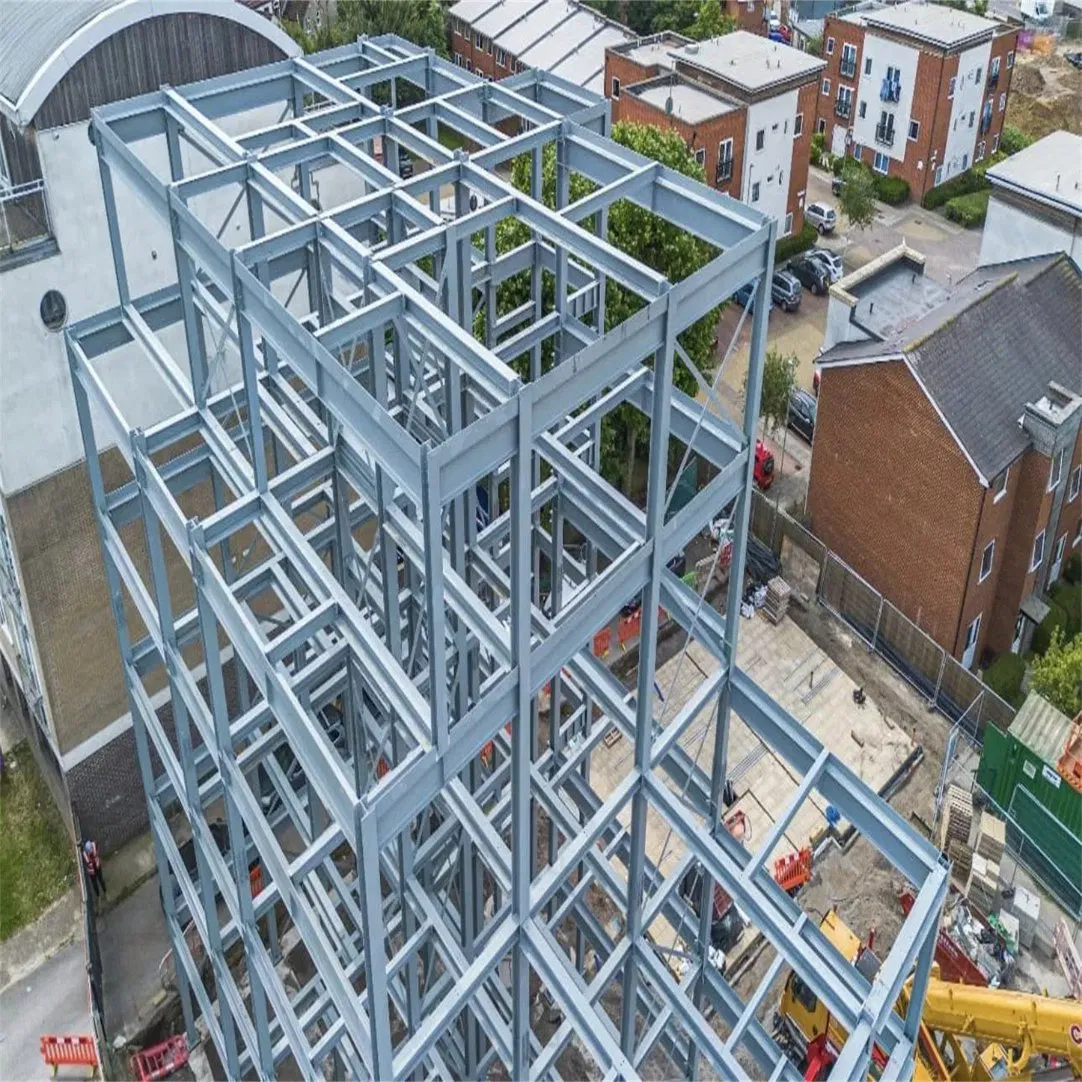Prefabricated Metal Building Structural Steel Buildings Material Painted or Galvanized