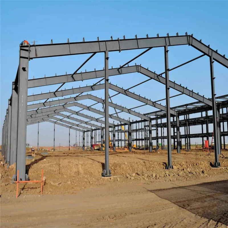 Factory Heavy Duty Commercial Prefabricated Steel Structure Workshop Building Prefabricated Warehouse Welding Metal Frame Steel