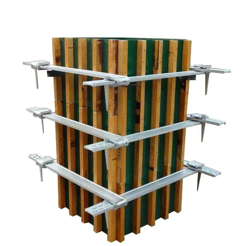 Highquality Building Material Shear Wall Formwork System Adjustable Column Clamp for Construction Square Columns