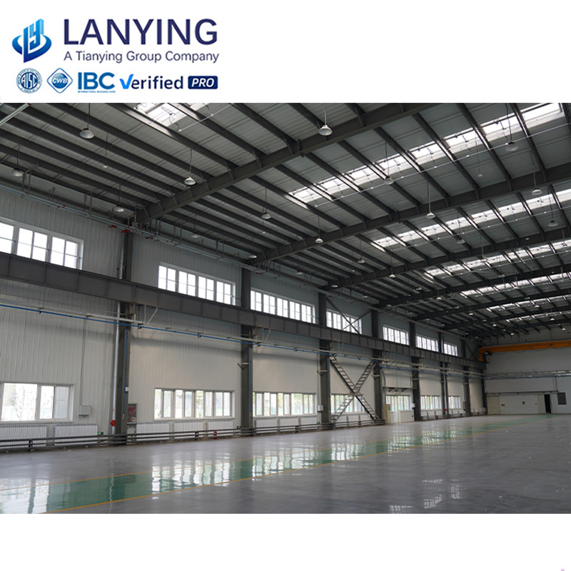 Prefabricated Large Span Space Frame Soccer Football Stadium Building Low Cost Sport Hall Building