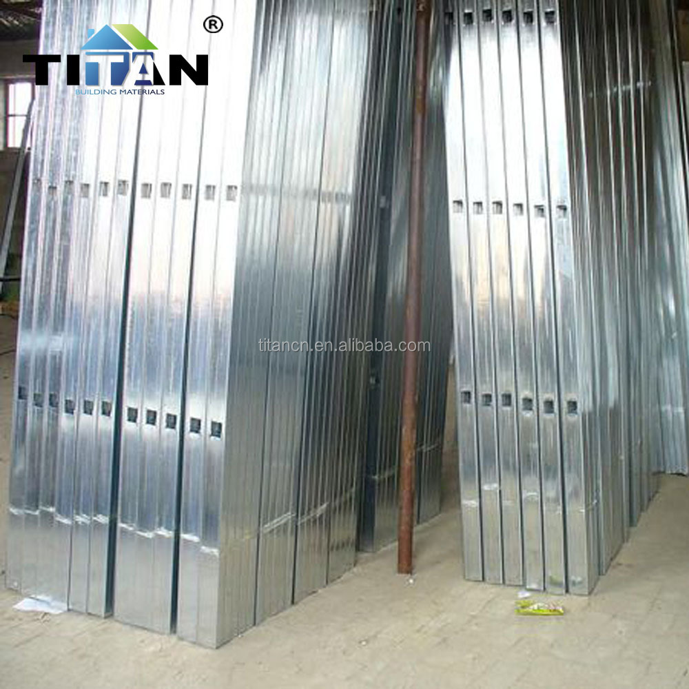Metal Stud and Track Drywall Galvanized Light Gauge Metalcom Steel Stud Framing House