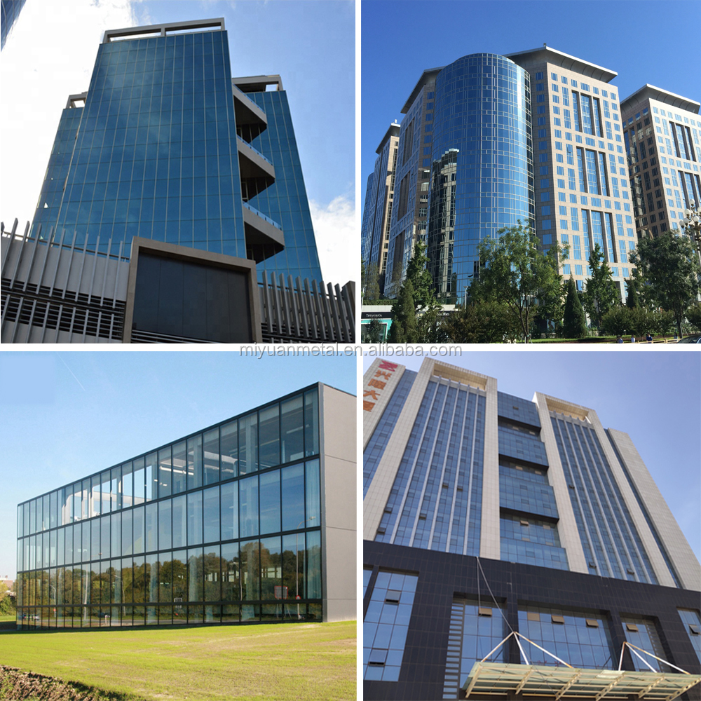 Completed curtain wall project application