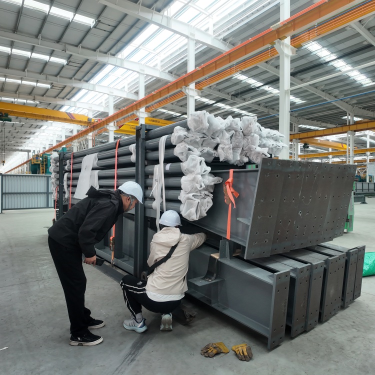 Beam and Column Frame Structures Warehouse Workshop Buildings with Modern Design