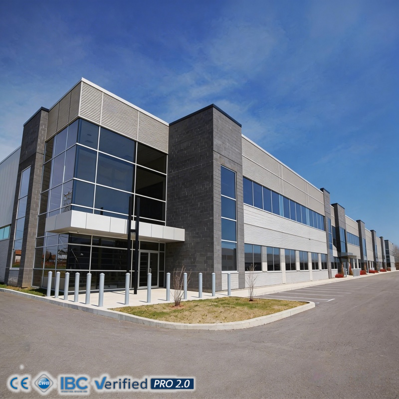 Prefabricated Steel Factory Warehouse &amp; Workshop CE Certified Manufacturer With 15 Years Industrial Building Export Experience