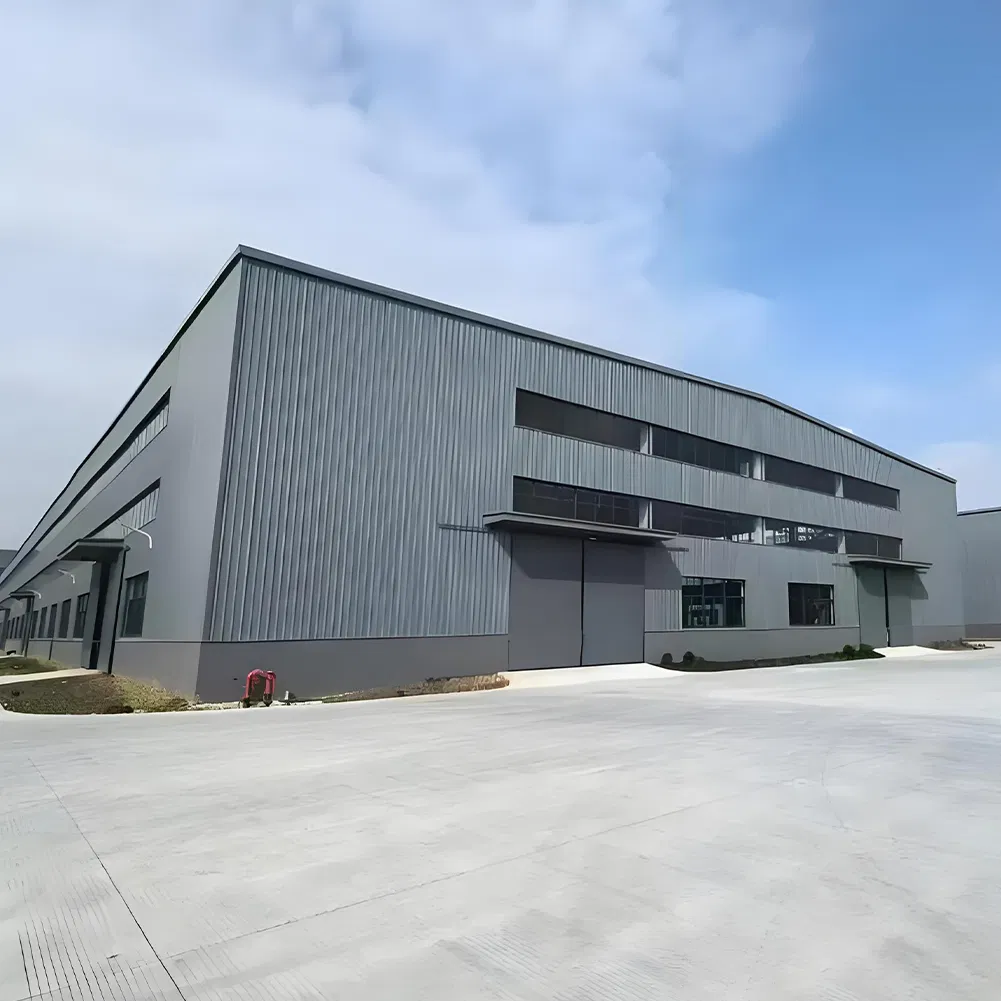 Custom Prefabricated Steel Structure Building for Industrial Warehouse Workshop Use