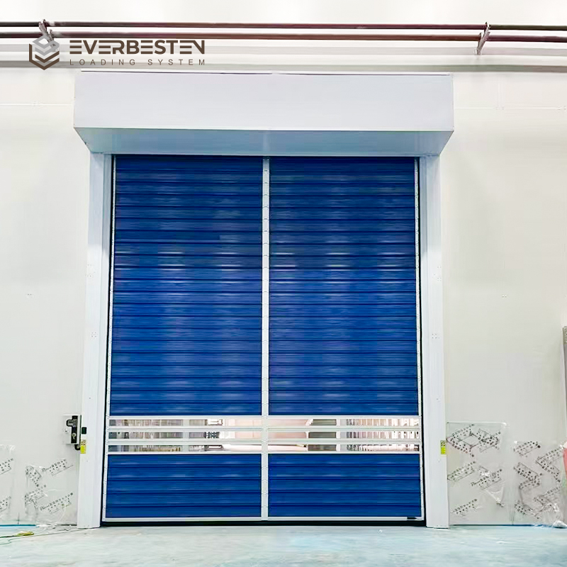 Stainless Steel Spiral High Speed Workshop Warehouse Buildings Aluminum Alloy Surface CE Certified Wireless Safety Modern Design
