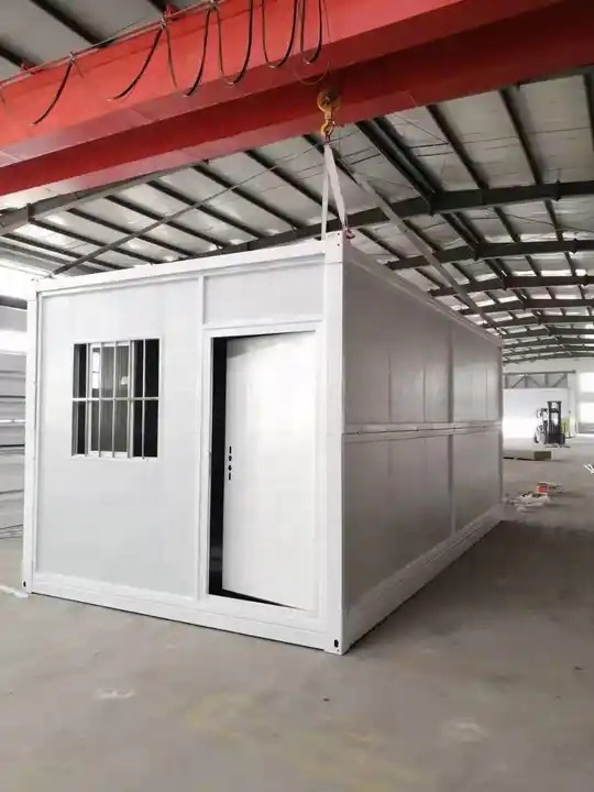 20ft Modular Container House Foldable Prefab Office Steel And Sandwich Panel Storage Box For Mining Camps