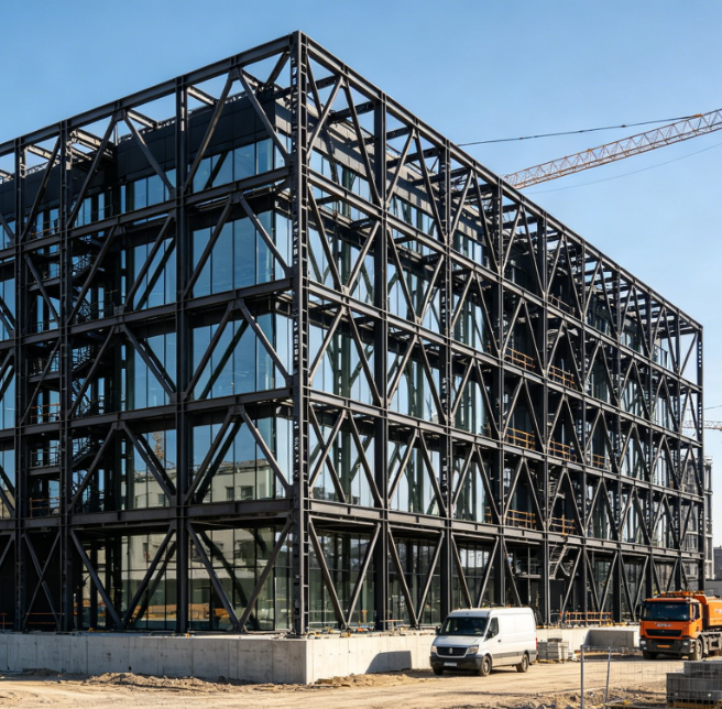 Heavy Steel Structural Parts Supplier | Box Columns, H-Beams &amp; Welded Components for Engineering Projects