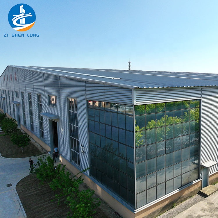 Steel Structure Warehouse Building Quick Installation H-shaped Steel Column and Beam Prefabricated Factory Design