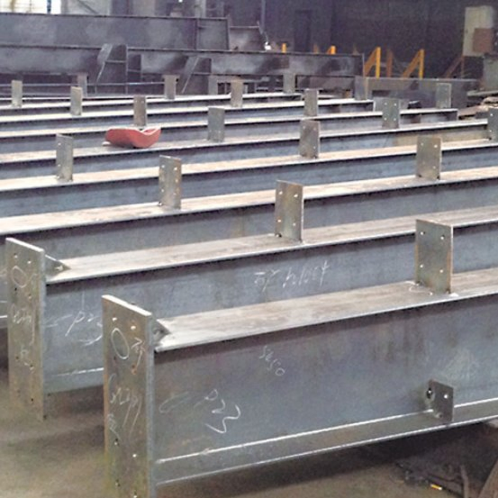 Durable Quality Assurance Steel Structure Warehouse for H-Beam Construction