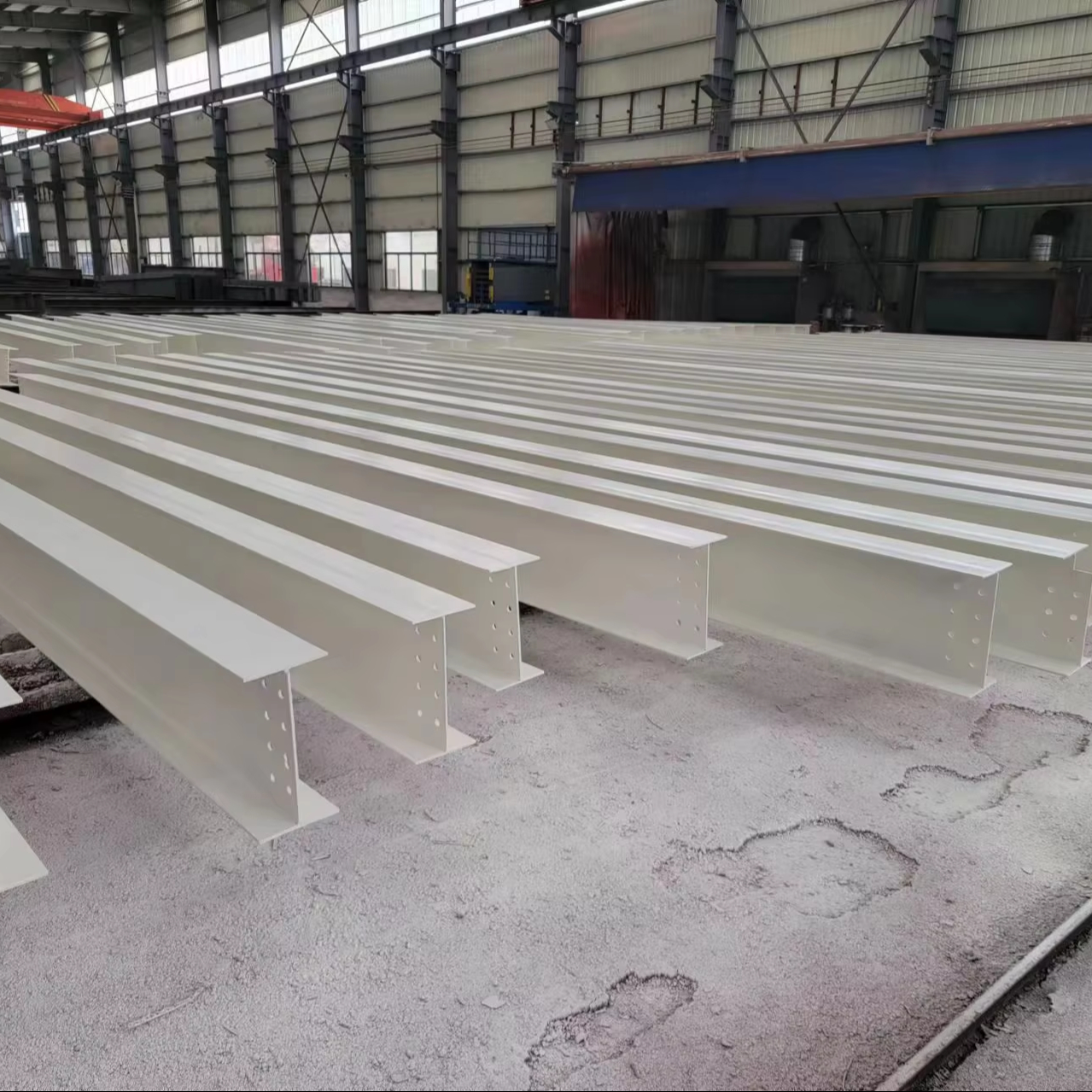 Customized Sizes Painted Galvanized Steel Columns &amp; Beams with Baking Varnish for Warehouse &amp; Workshop Use