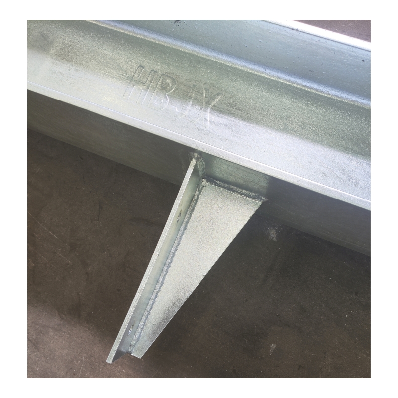 High Grade Custom Steel Welded Galvanized Steel Beam Fabrication