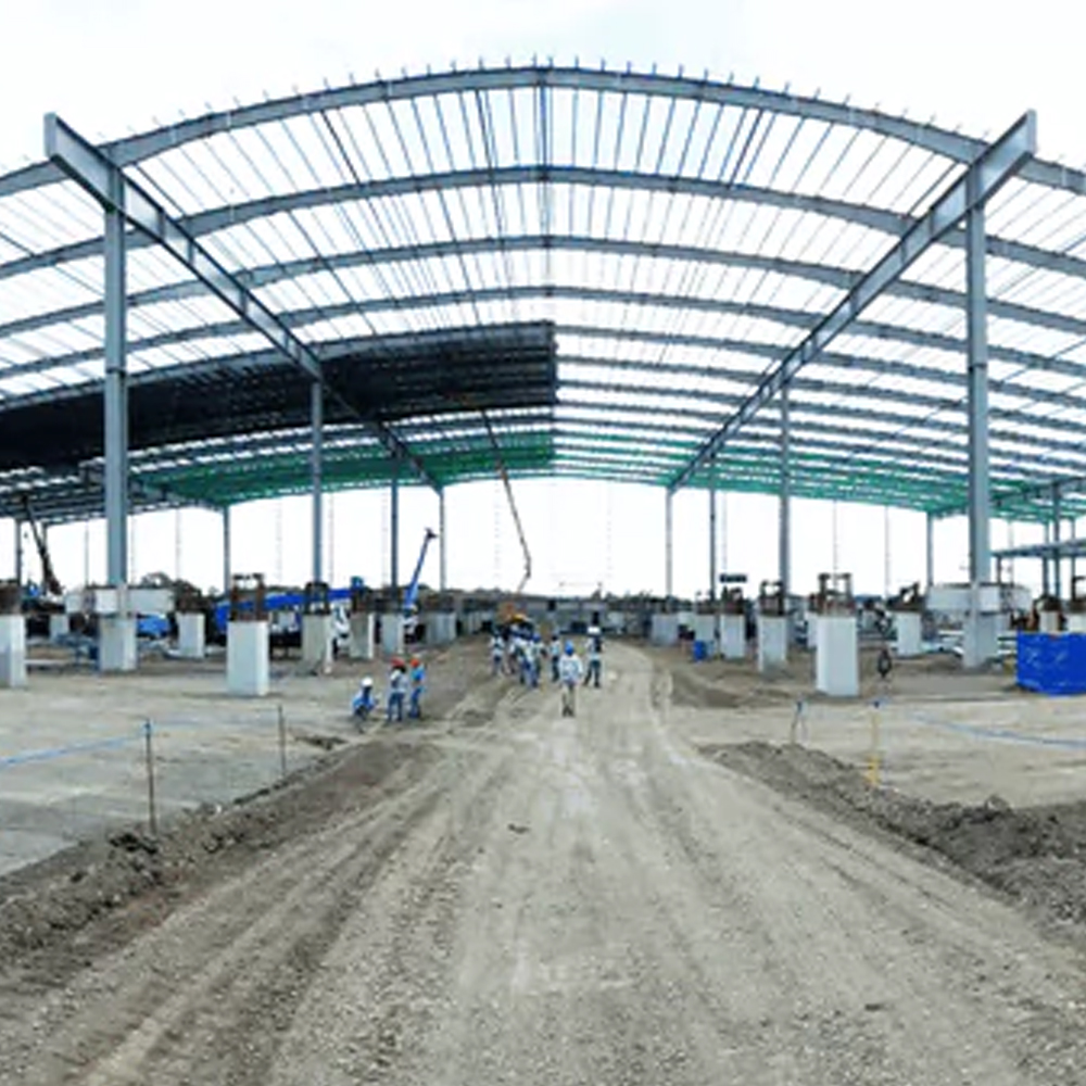 Castellated Hot-Rolled Beams for Aesthetically Superior &amp; Durable Pre-Engineered Steel Structure Buildings for House Designs