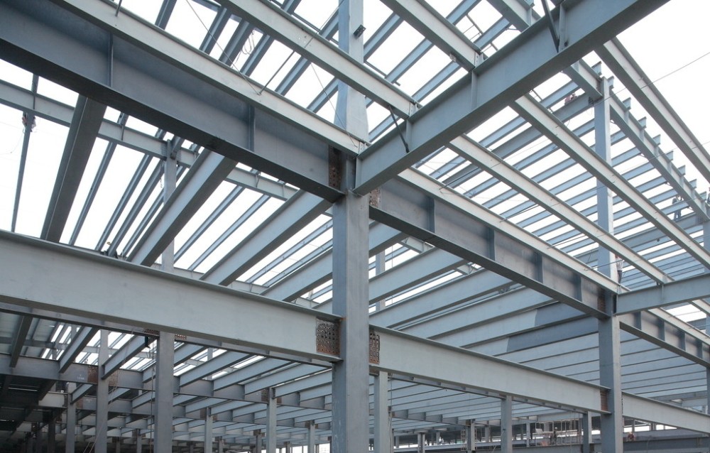 Prefabricated I Steel Column Q355 Quality h Beams Warehouse with Single Span Structural Building