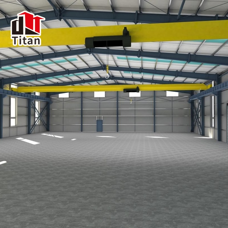 Cattle Cow Livestock Dairy Farm Prefabricated Steel Structure Building