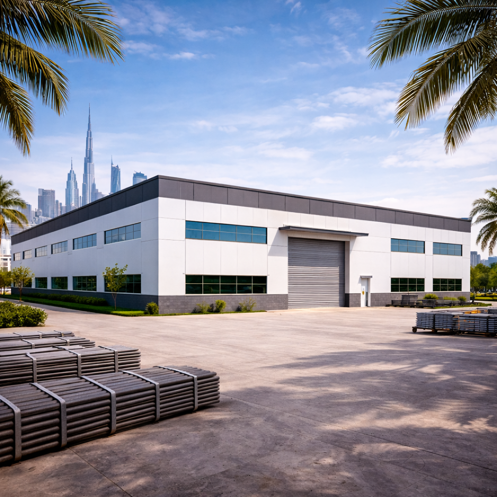 Structural Steel Fabrication For Factory Production Workshop And Warehouse With High Precision