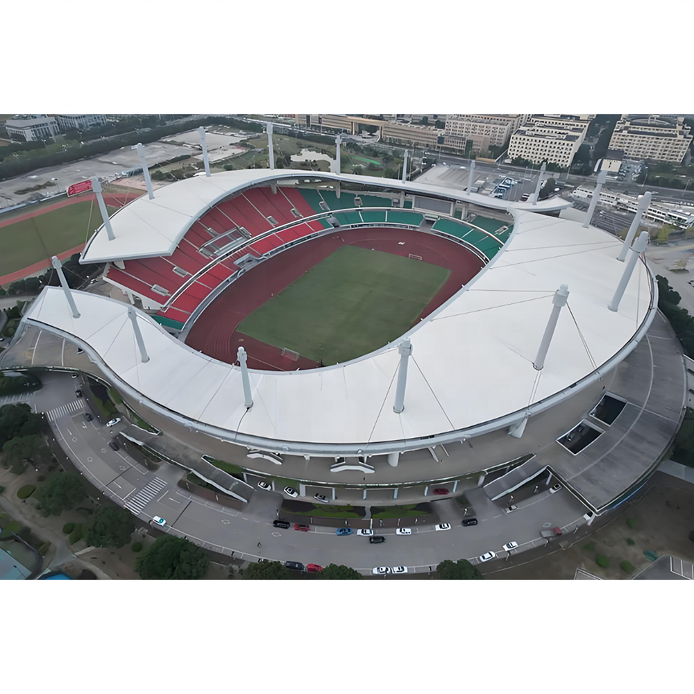 DAC Football Stadium Steel Structure Building Prefabricated Gym Stadium Roof Steel Structure
