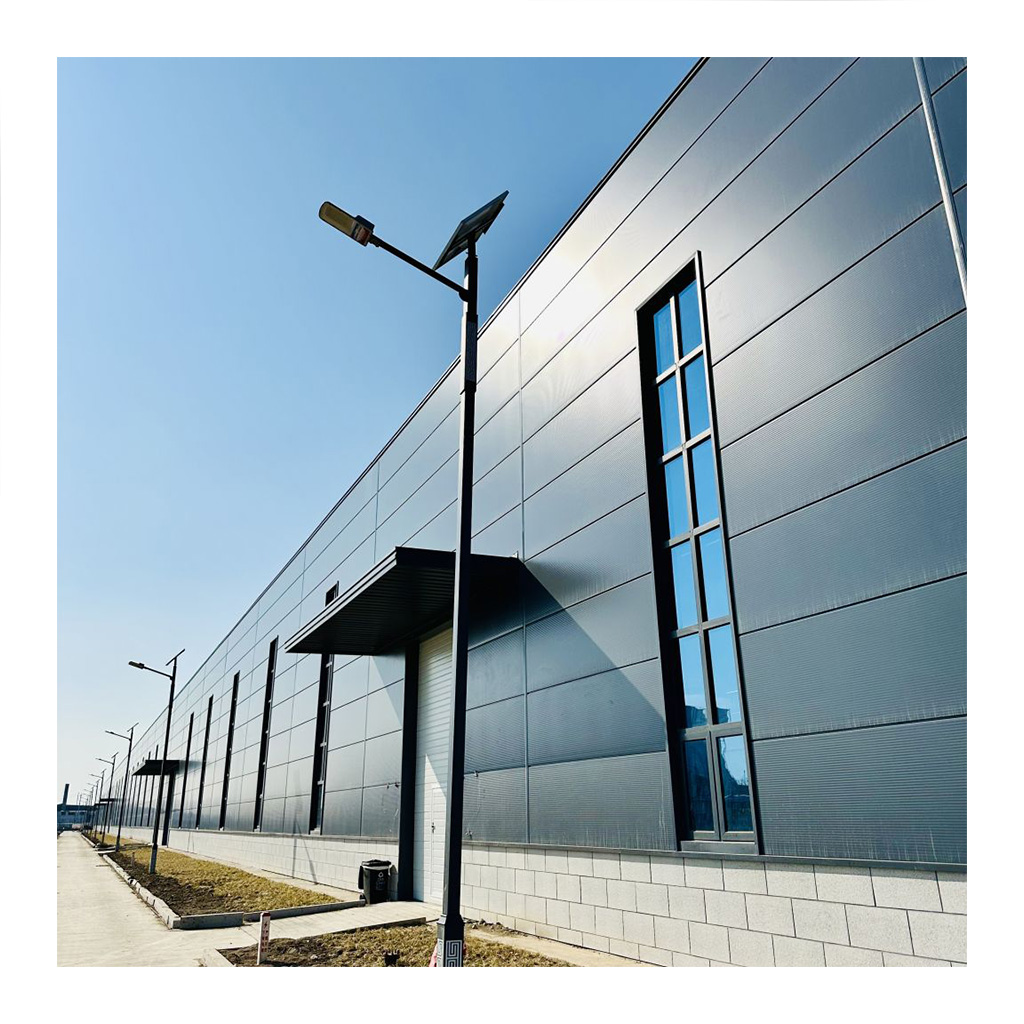Light Weight Modular Prefabricated Steel Structure Warehouse Large Span Metal Frame Workshop Portal Steel Shed Construction