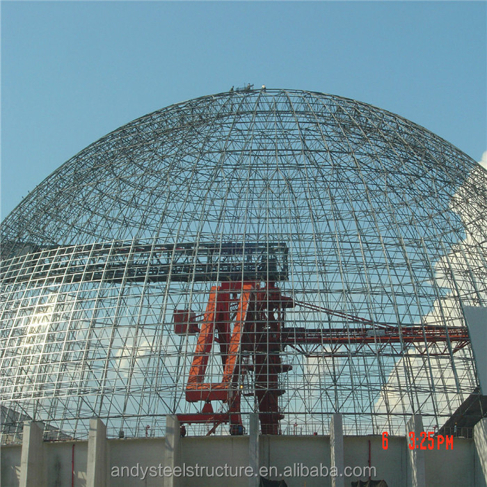 Dome Space Frame Industrial Shed