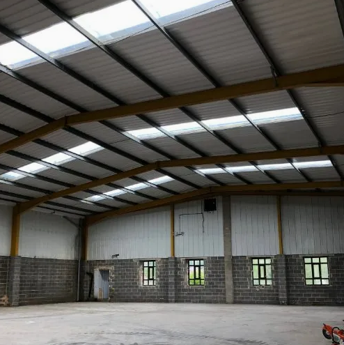 Steel Structure Production Installation Grid Pipe Truss Project Building Warehouse Construction