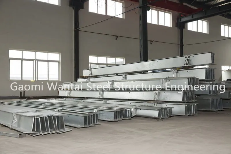 Metal Fabrication Steel Structure Galvanized H Column and H Beam