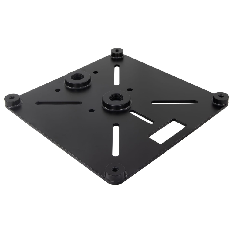 BLACK Multi Functional Durable 20"x20" 32"x32" Fabrication Theater Boom Pipe Tube Truss Steel Base