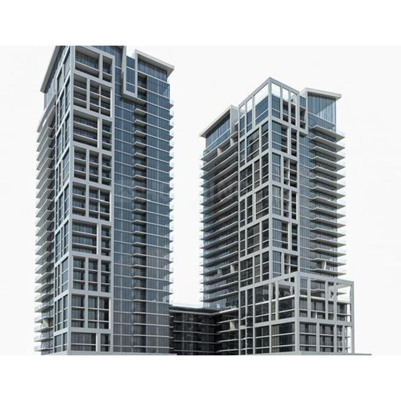 Modern Commercial Steel Structure Galvanized High-Rise Residential Building