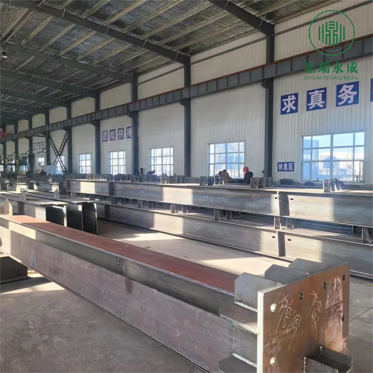 Prefabricated Steel Components: H-Beams &amp; Box Columns Q235/Q345/Q355/A36/A992/A572