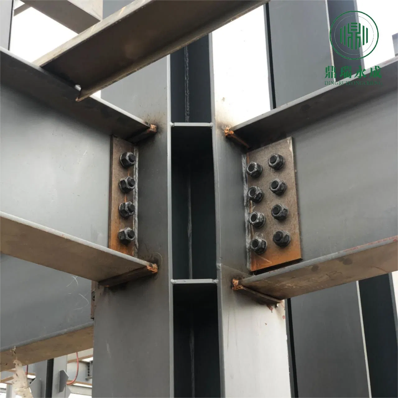 Prefabricated Steel Components: H-Beams &amp; Box Columns Q235/Q345/Q355/A36/A992/A572