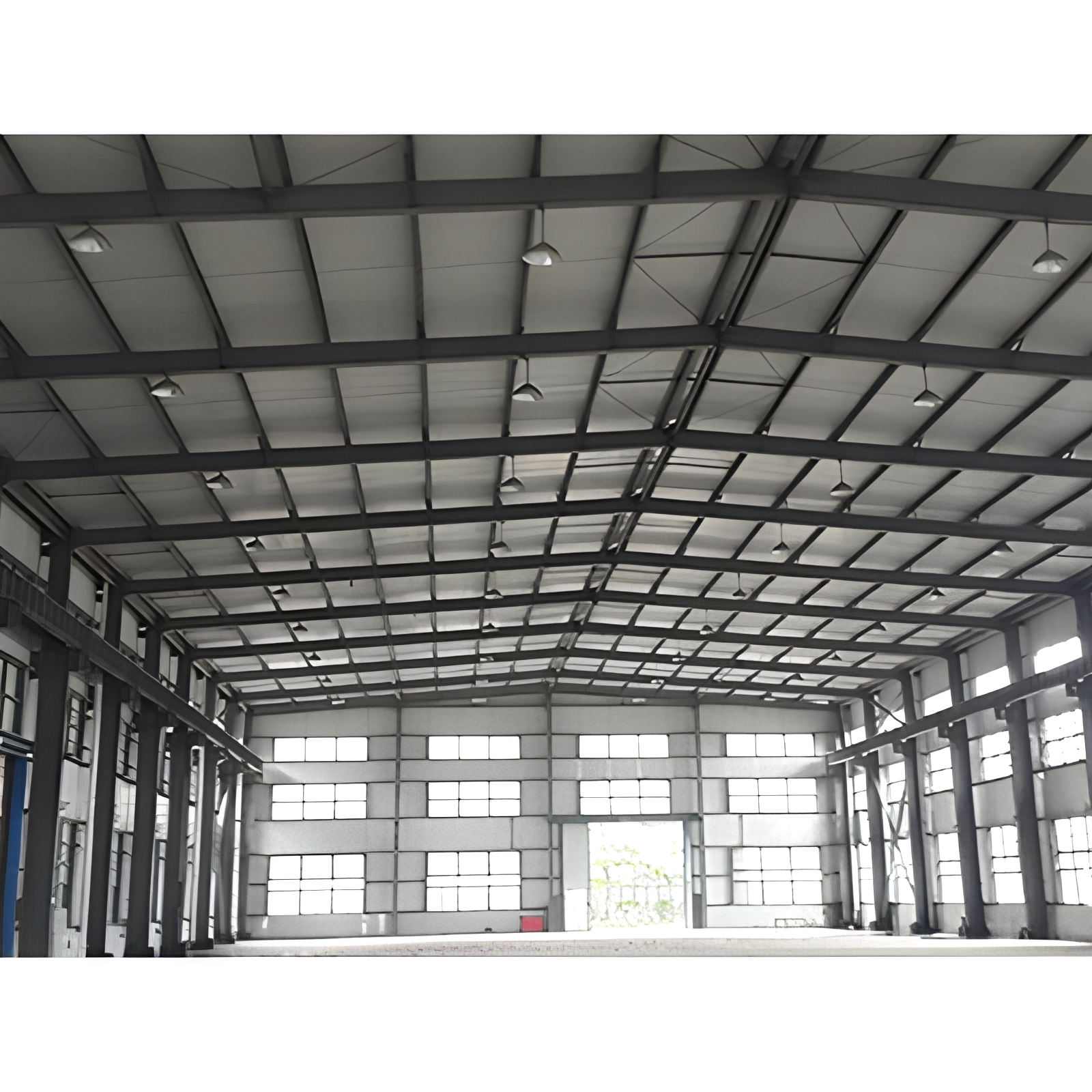 Custom Q235b Metal Modular House Frame Steel Structure Warehouse Building Kit