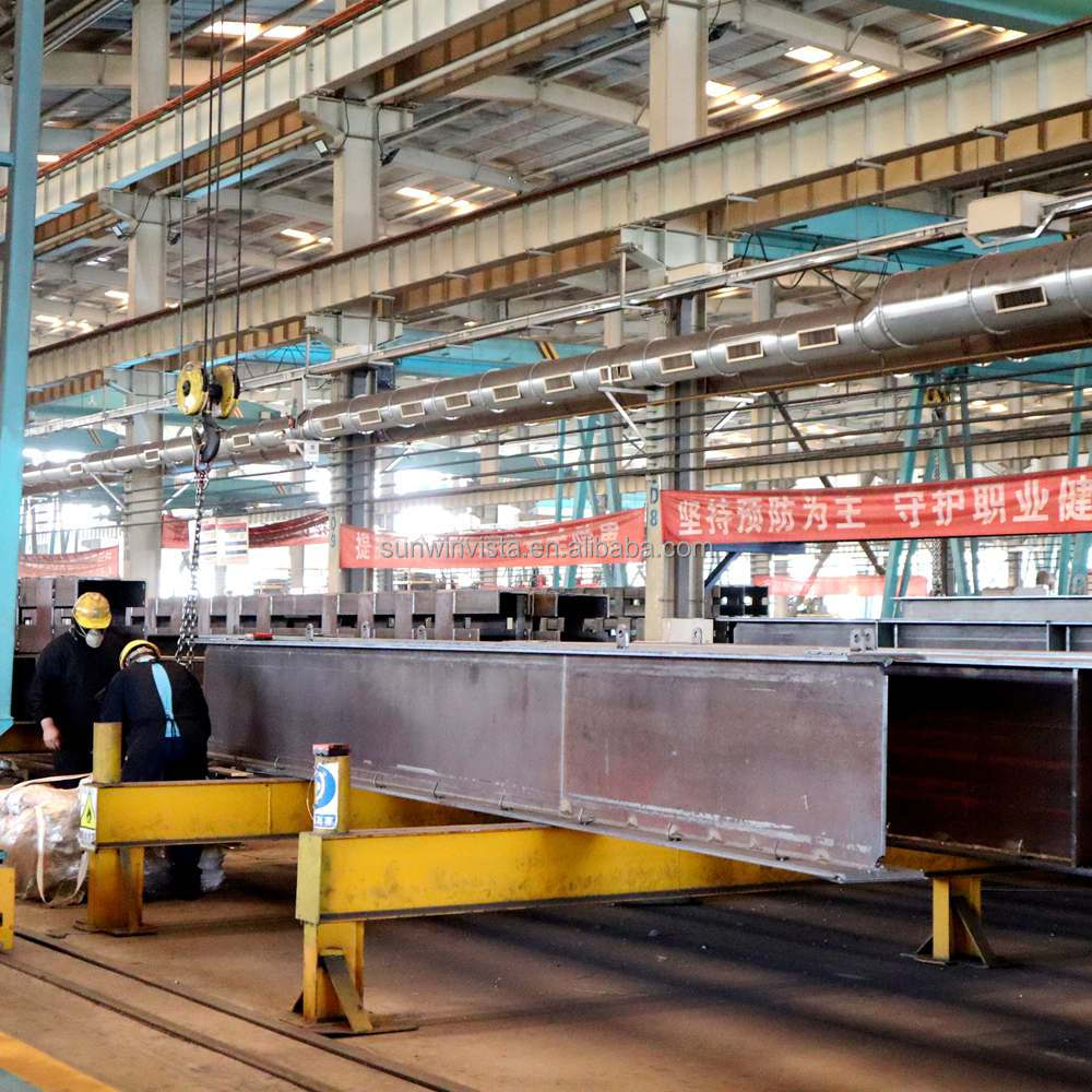 Quick Installation Light Gauge Steel Structure Workshop Building For Industrial Processing Plant With Insulated Sandwich Panels