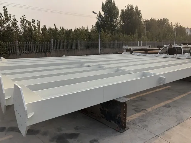 Metal Fabrication Steel Structure Galvanized H Column and H Beam