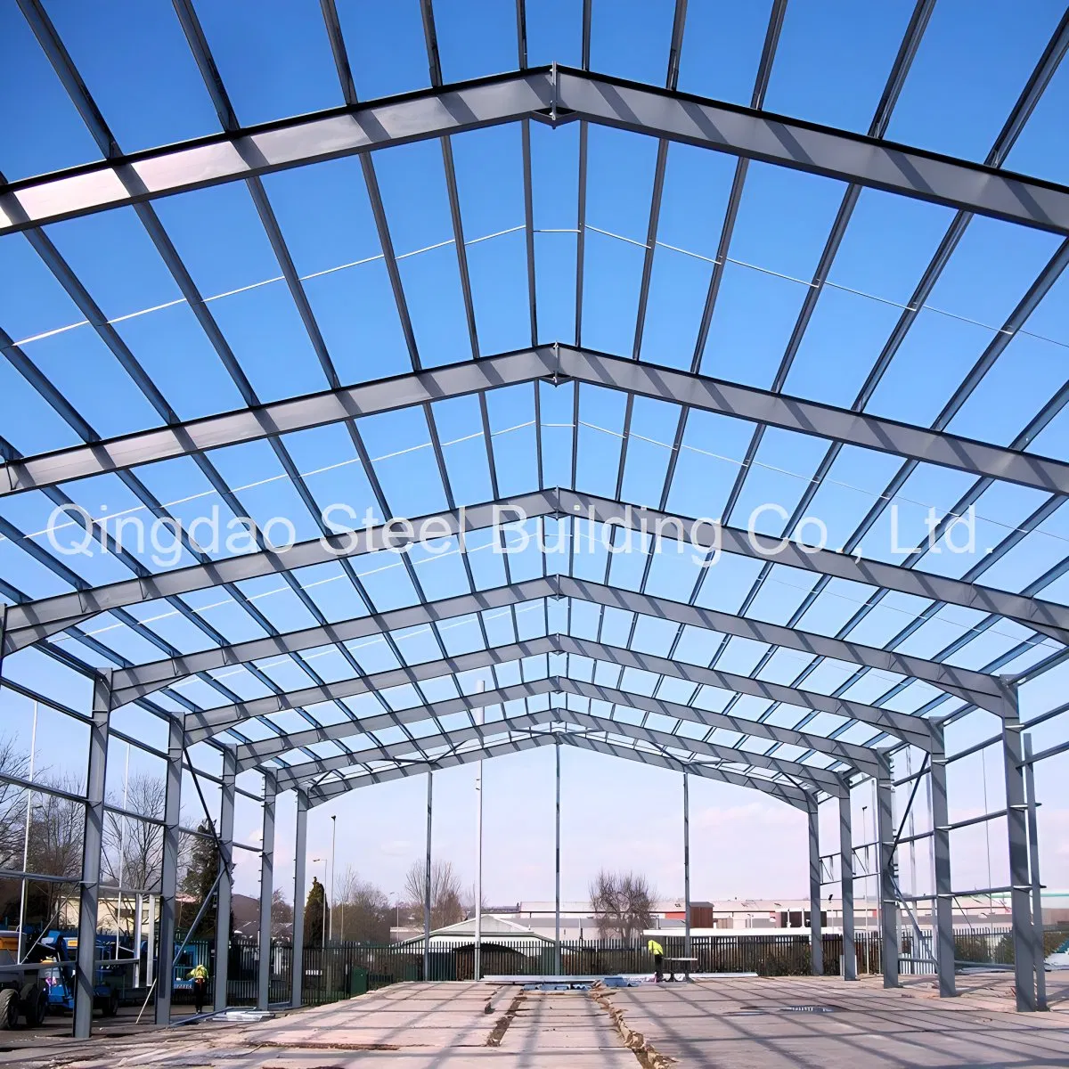 China Prefab/Prefabricated Steel Structure Construction Building for Steel Industrial Workshop/Warehouse/Storage/Farm Shed/Modular House