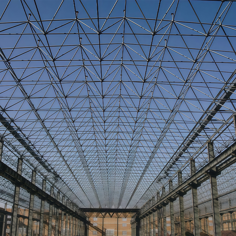 Light Sandwich Panel Prefabricated Galvanized Steel Structure Metal Frame Storey Workshops &amp; Plants Steel Structure Buildings