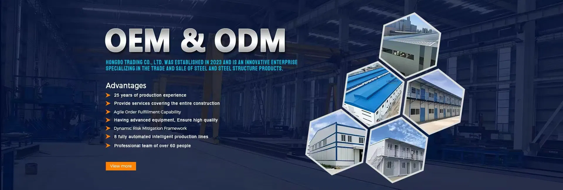 Prefabricated Steel Structure Frame