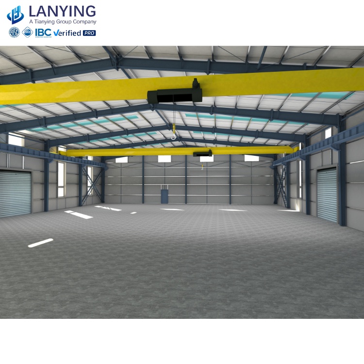 Prefab Multi-storey Steel Structure Building Two Story Steel Structure Warehouse