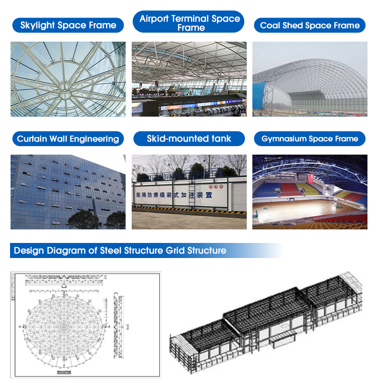 Galvanized Space Frame Structure