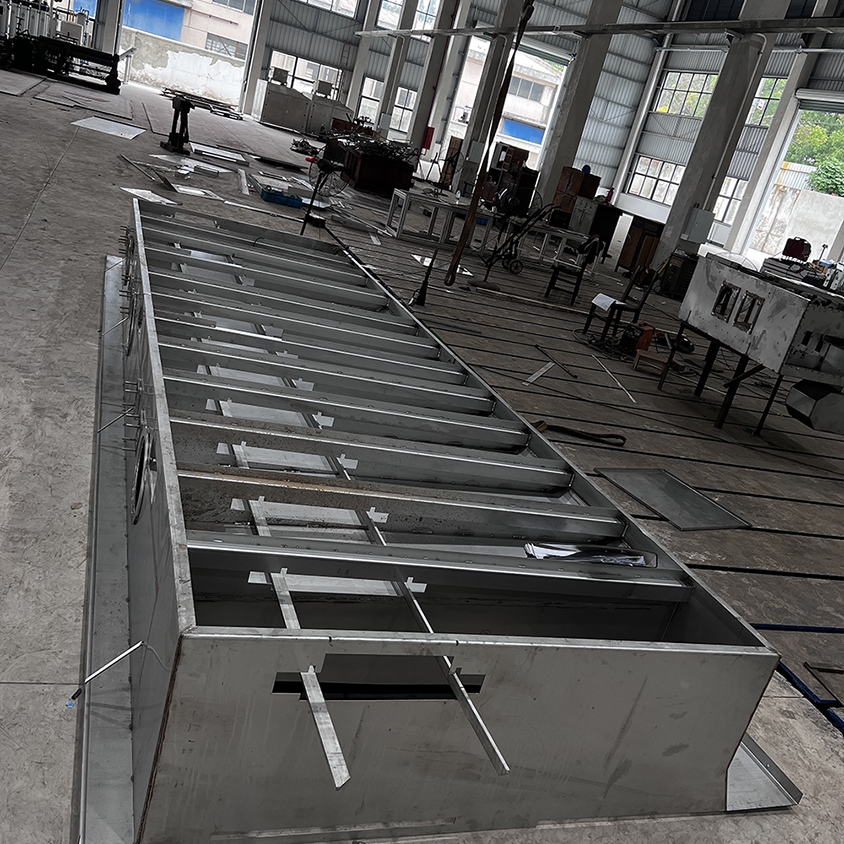 OEM Custom Heavy Duty Industrial Frame Fabrication Large Scale Steel Structure Welding Part Service