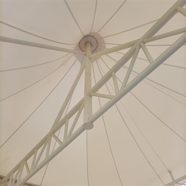 Fast Installation Prefabricated Steel Structure Stadium Building Round Pipe Trusses