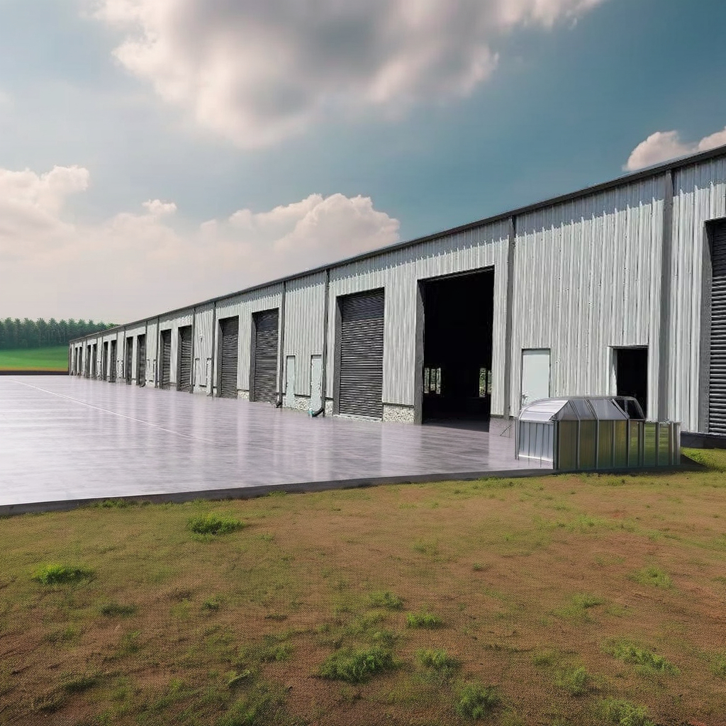 Building Materials Workshop Steel Structure Tube Truss Warehouse Structure Steel Tube Factory